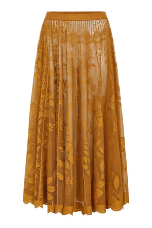 Collinsll Midikjol RUST - 26493-2035