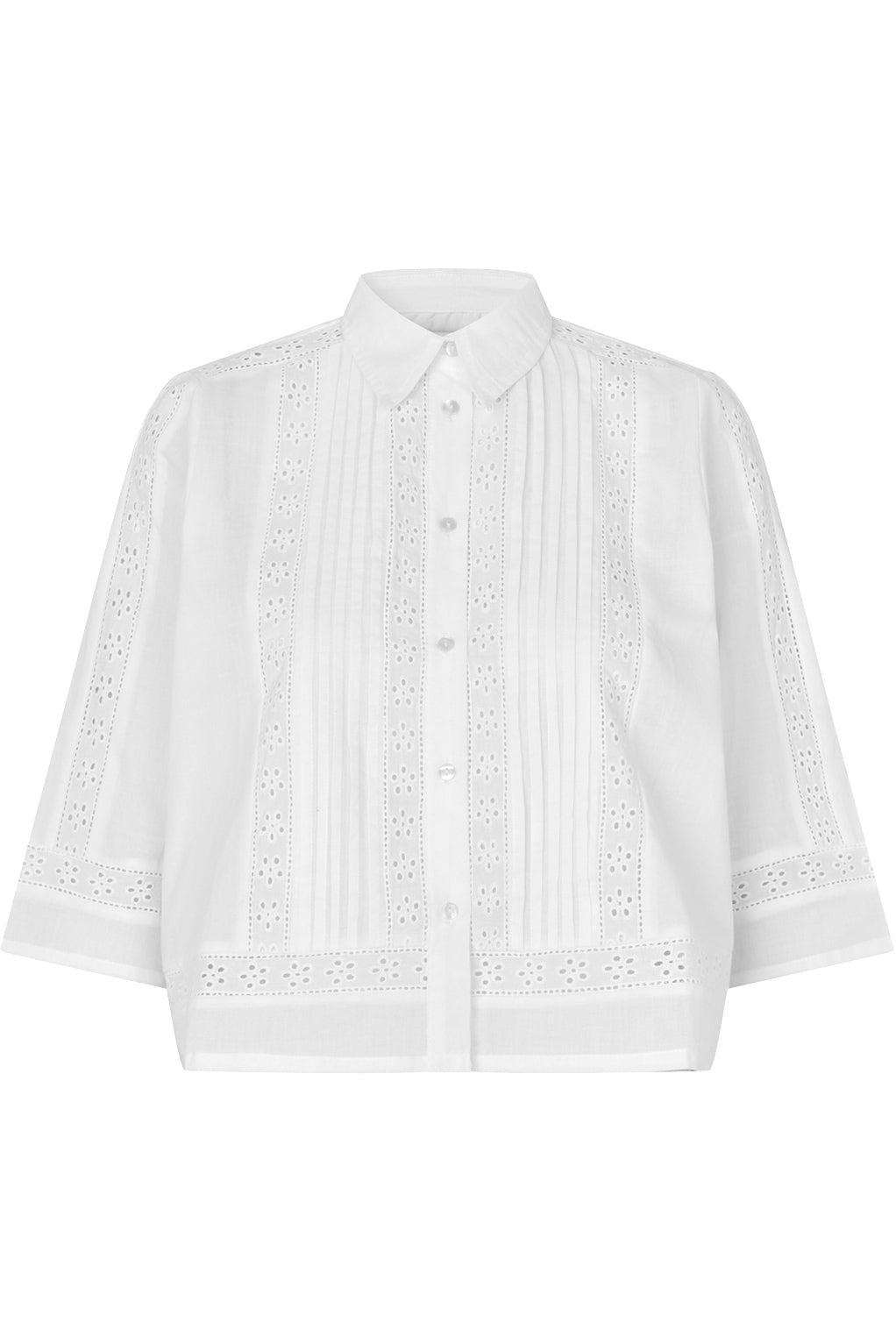 AmoraLL Skjorta 3/4 02 Creme - 26100-1000