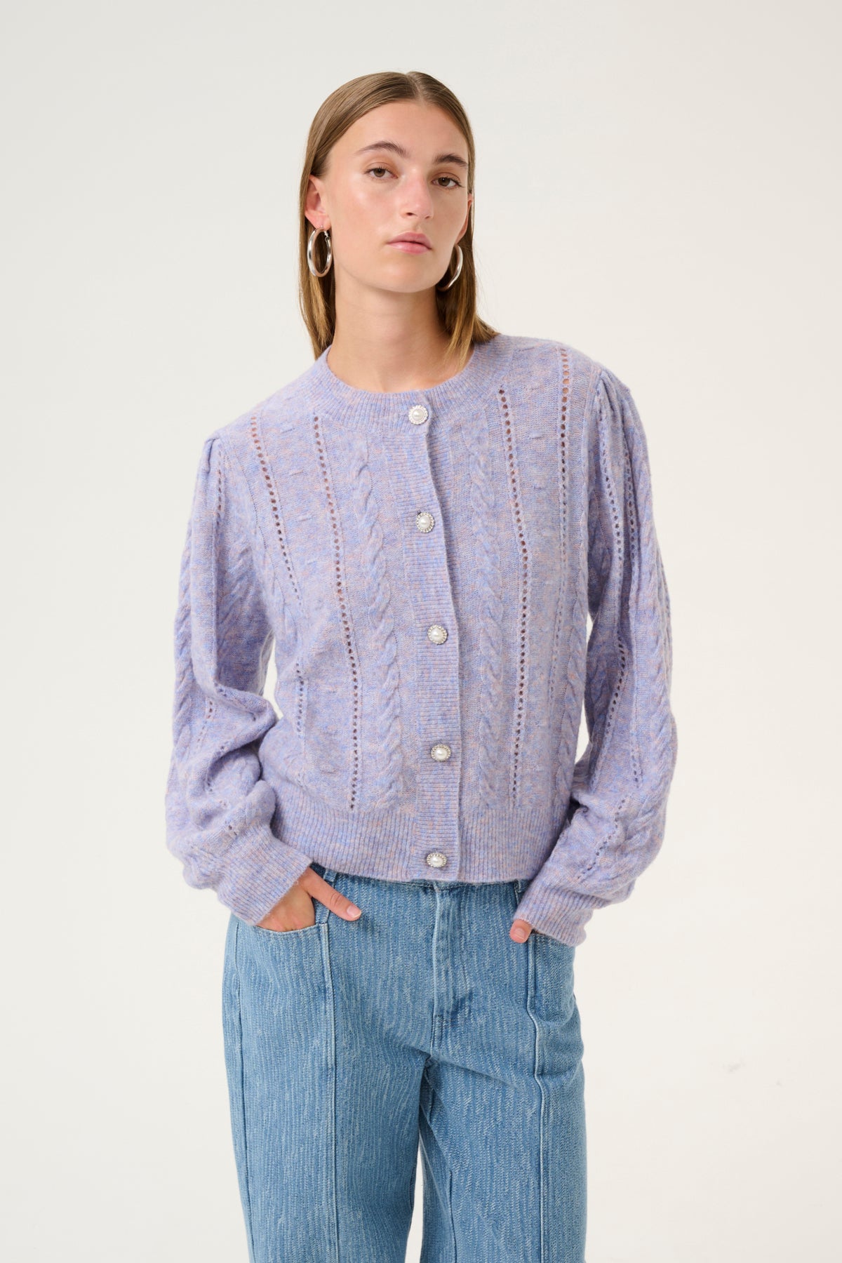 NoabelleKB Cardigan Minimal Gray - 10104870