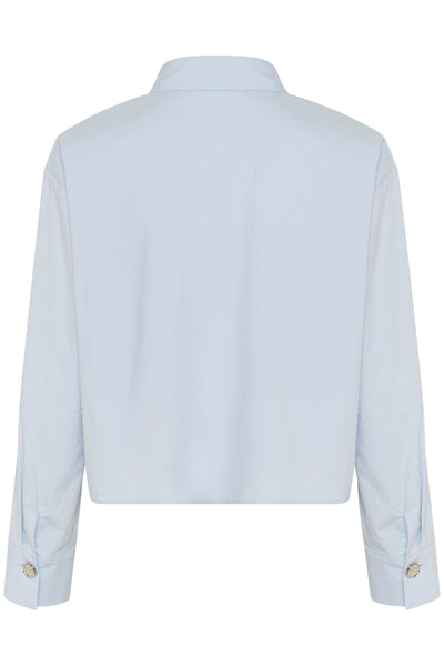 NillaKB Kort Skjorta Xenon Blue - 143949 - 10104912 Thumbnail
