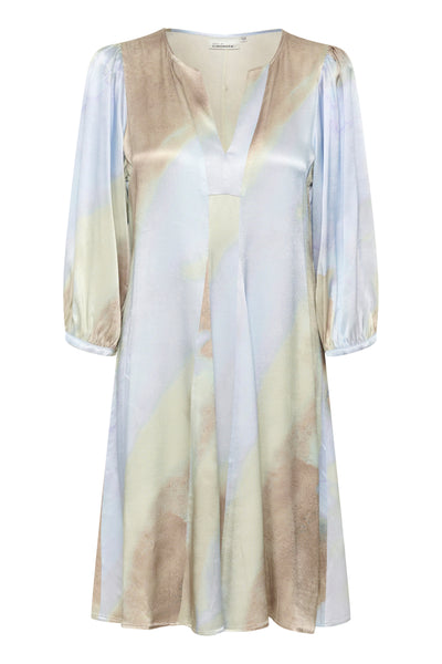 OlgaKB Indie Dress Olga print Heather - 10104939 Thumbnail