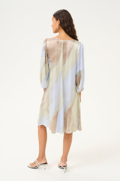 OlgaKB Indie Dress Olga print Heather - 10104939 Thumbnail
