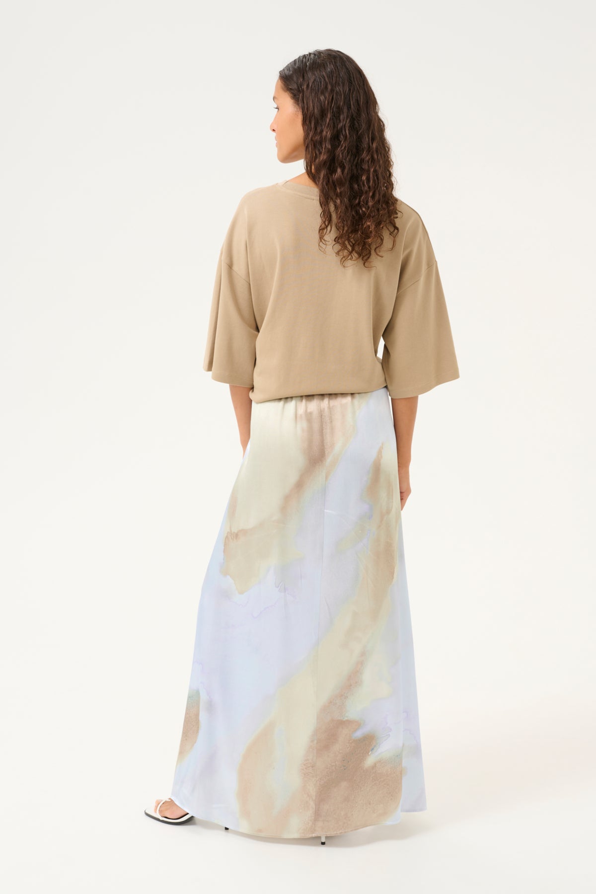 OlgaKB Kjole Olga print Heather - 10104983