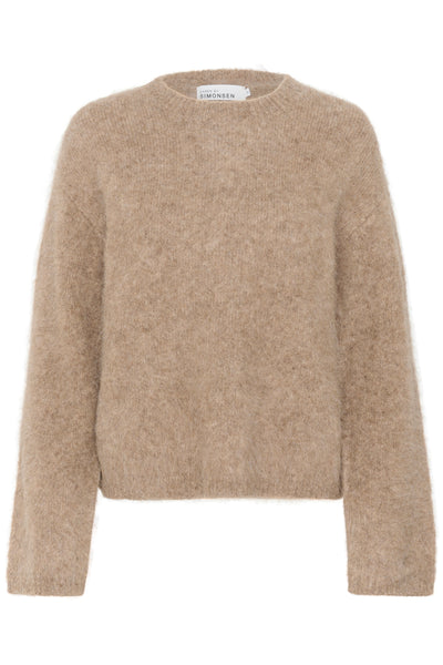 KBTeoline Pullover Simply Taupe - 10105307 Thumbnail