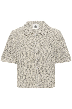 KBUnice Cardigan Egret Melange - 1101031 - 10105375