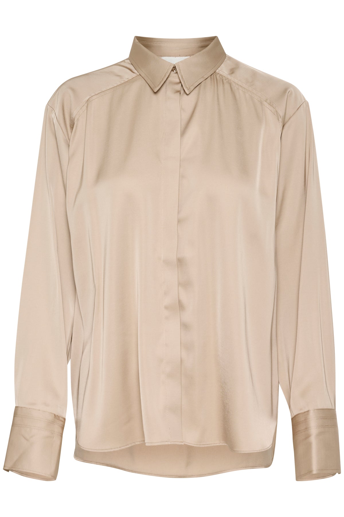 KBThorun Skjorta Simply Taupe - 10105417