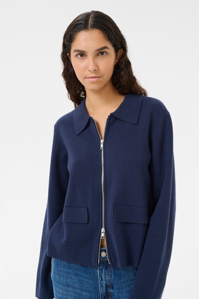 KBAntonella Cardigan Inkwell - 10105543 Thumbnail