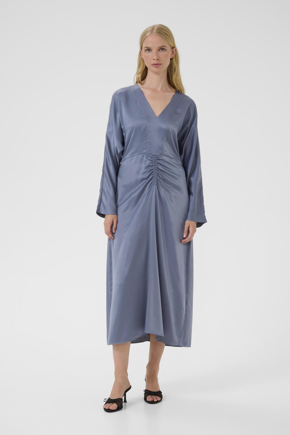 KBBlanca Lång klänning Folkstone Gray - 10105634