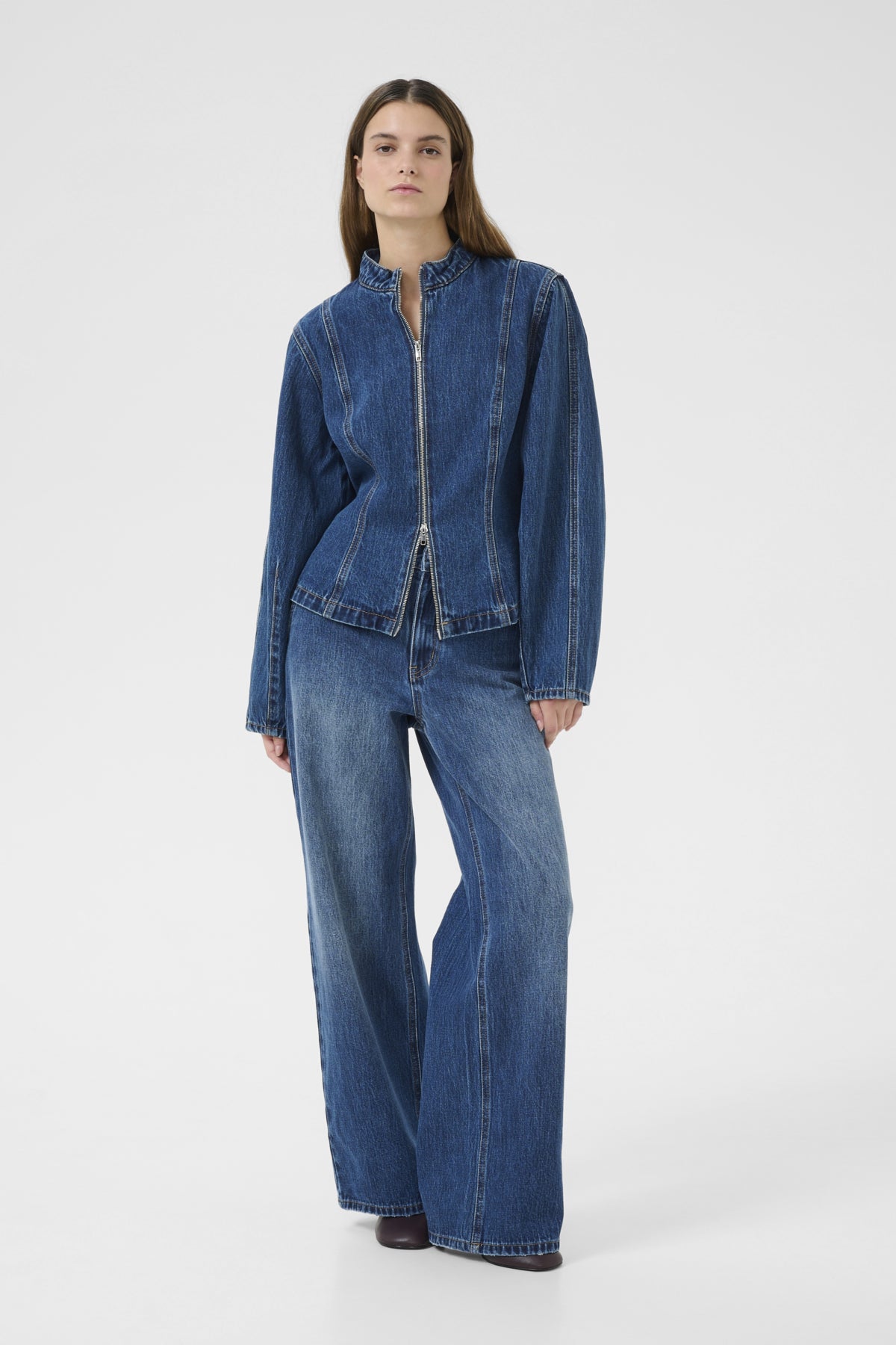 KBBonnie Jacka 10105650 Mörkblå Denim