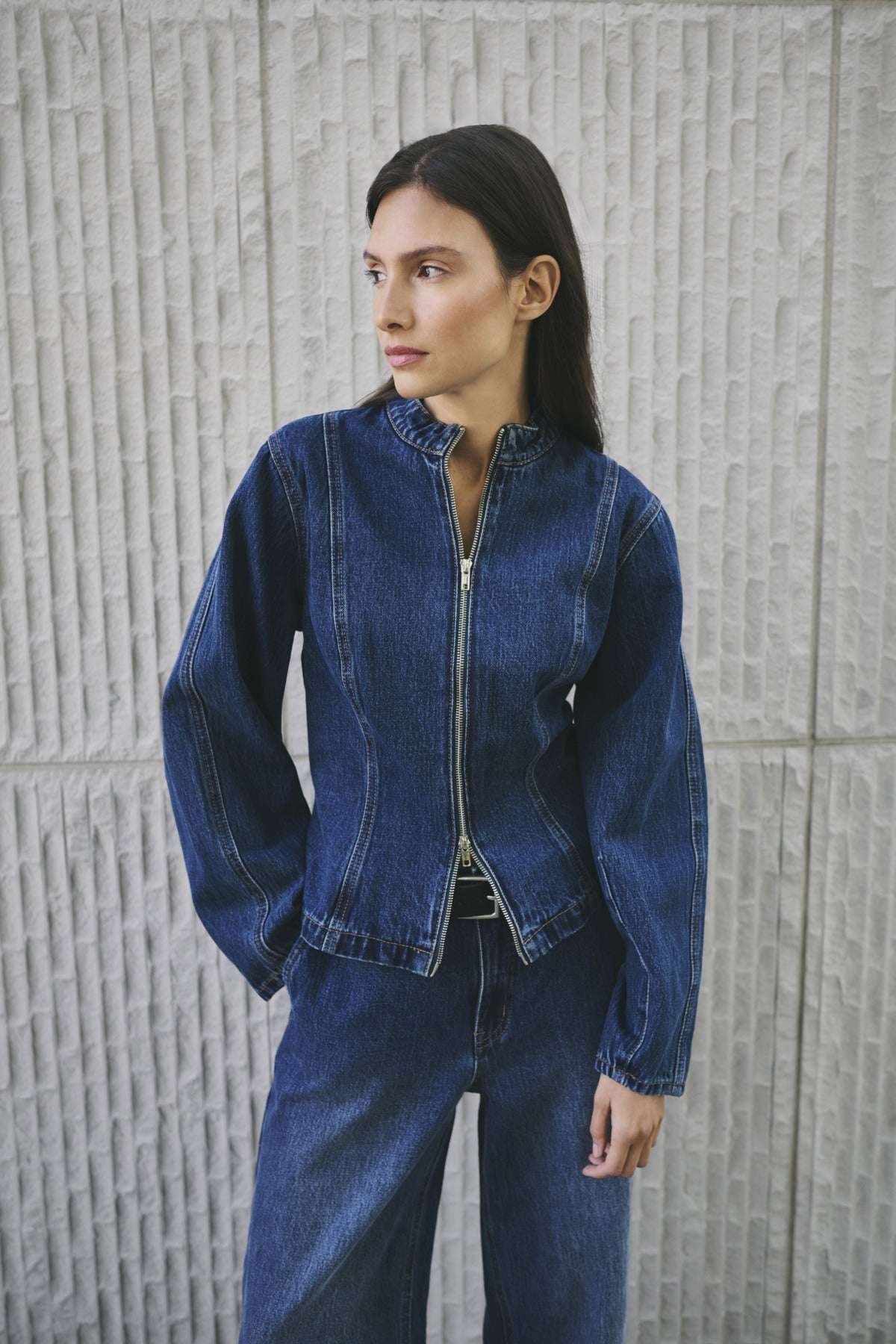 KBBonnie Jacka 10105650 Mörkblå Denim