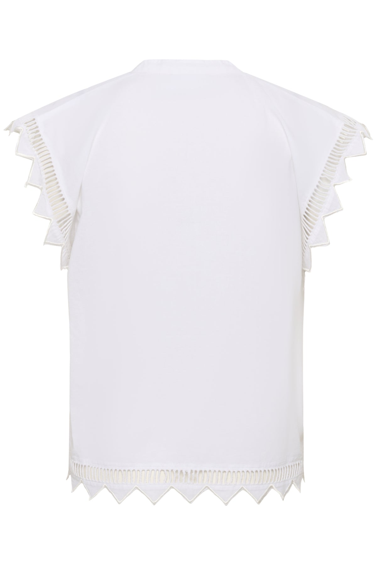 KBOmmi Skjorta Topp Bright White - 10105687