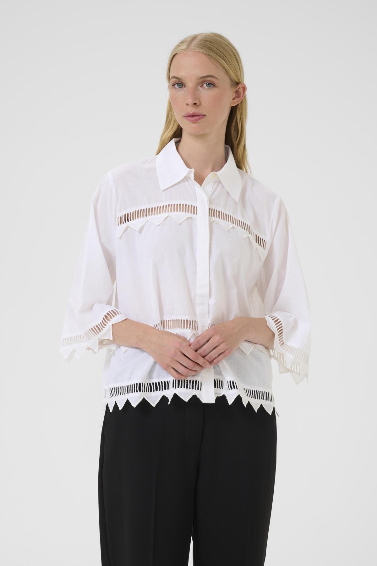 KBOmmi Skjorta Bright White