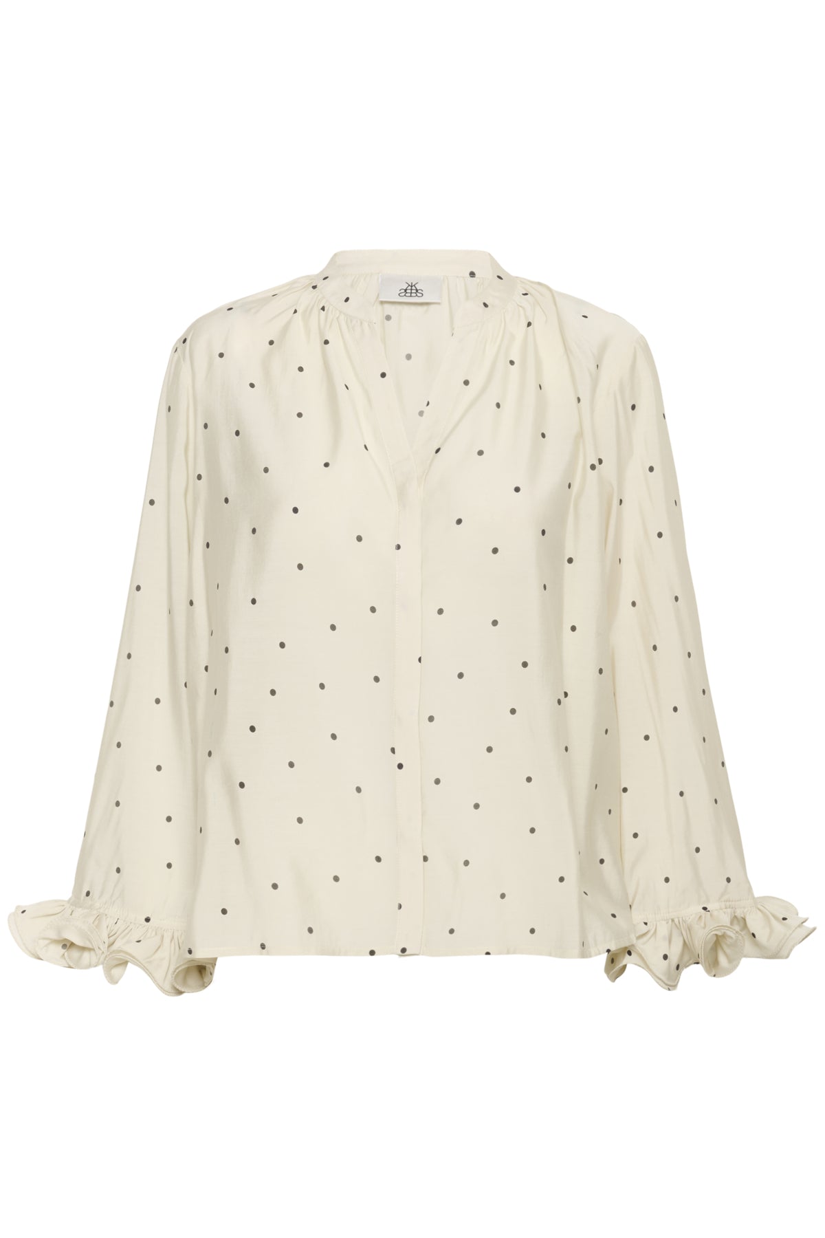 KBCaroline Blus Caroline Print Egret - 108863 - 10105719