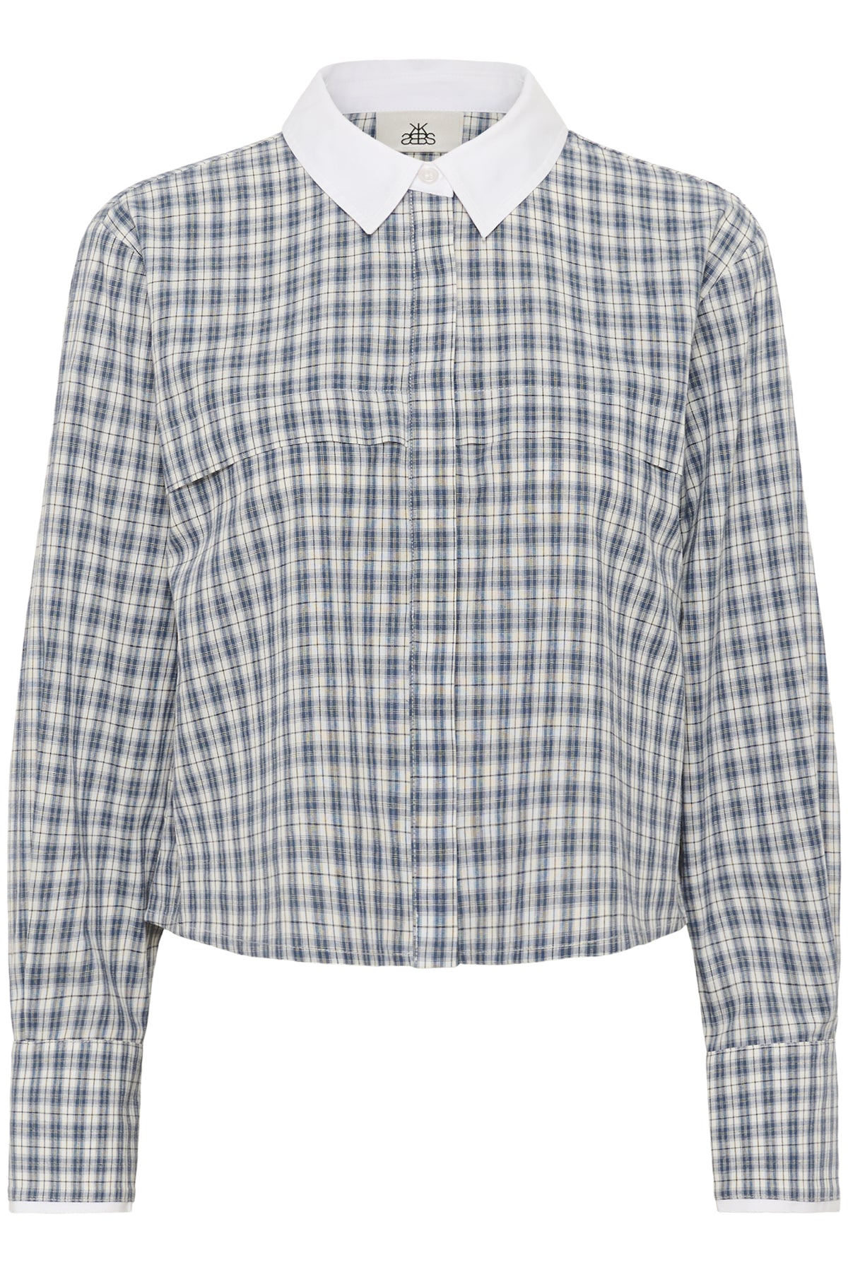 KBCapri Skjorta Capri Check Blå - 108890 - 10105739