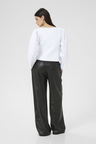 KBClaudia LS Skjorta Bright White - 110601 - 10105752 Thumbnail