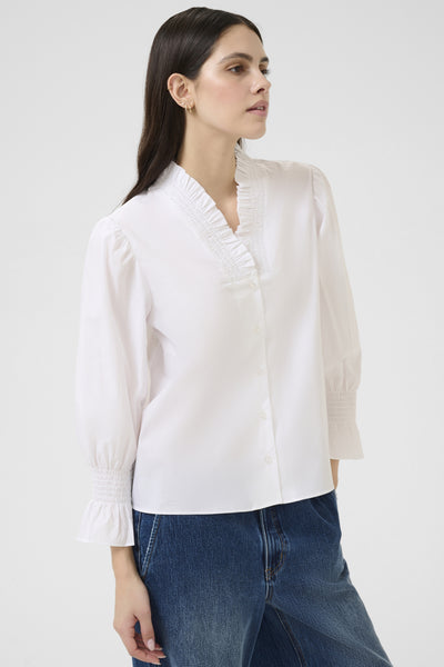 KBChilly Skjorta Bright White Thumbnail