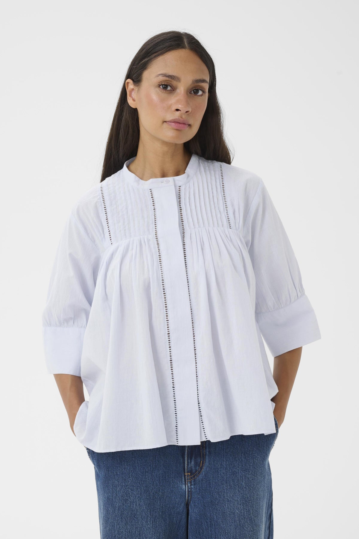KBOmmi Vilde Blouse 10105759 Heather