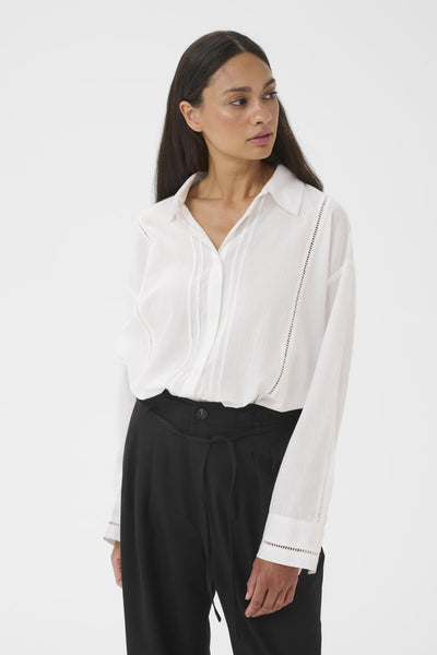 KBOmmi Vilde Shirt 10105760 Bright White Thumbnail