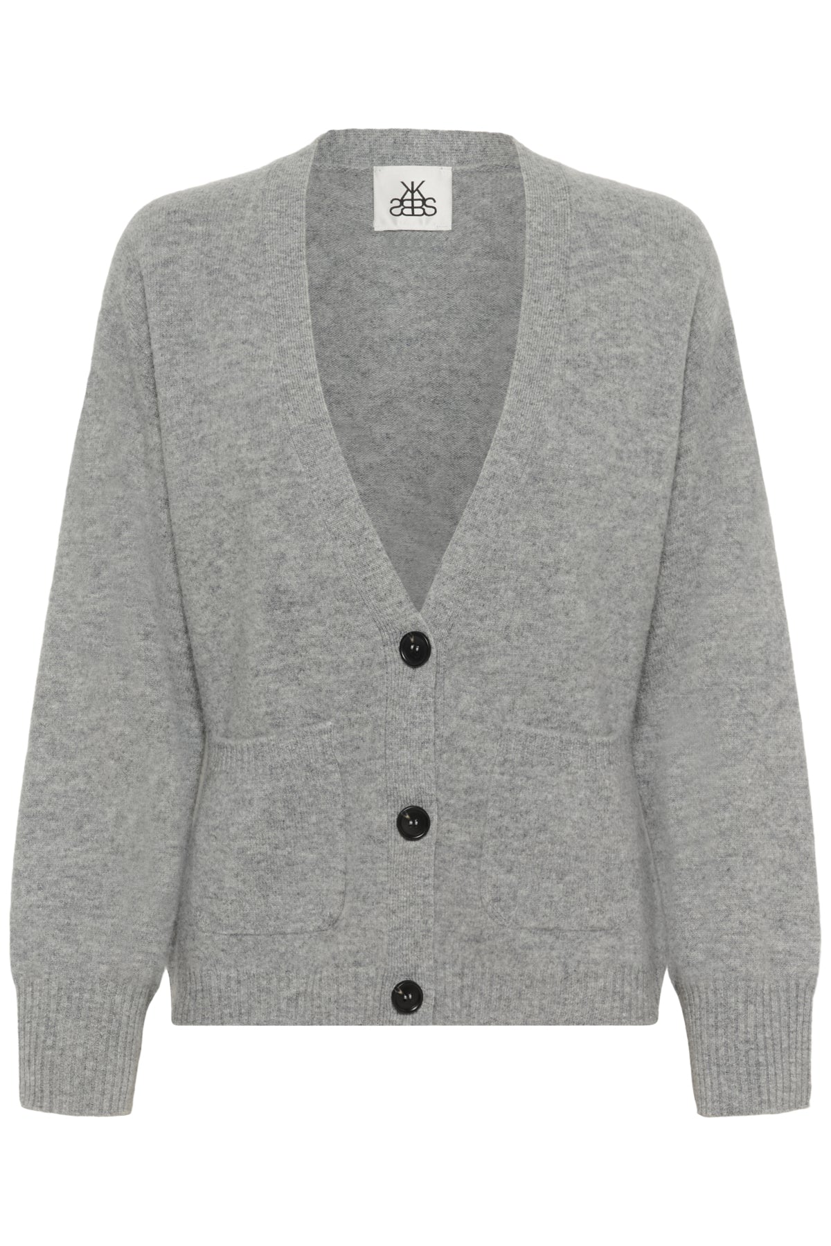 KBAnemone Cardigan Medium Grey Melange - 103702 - 10105774