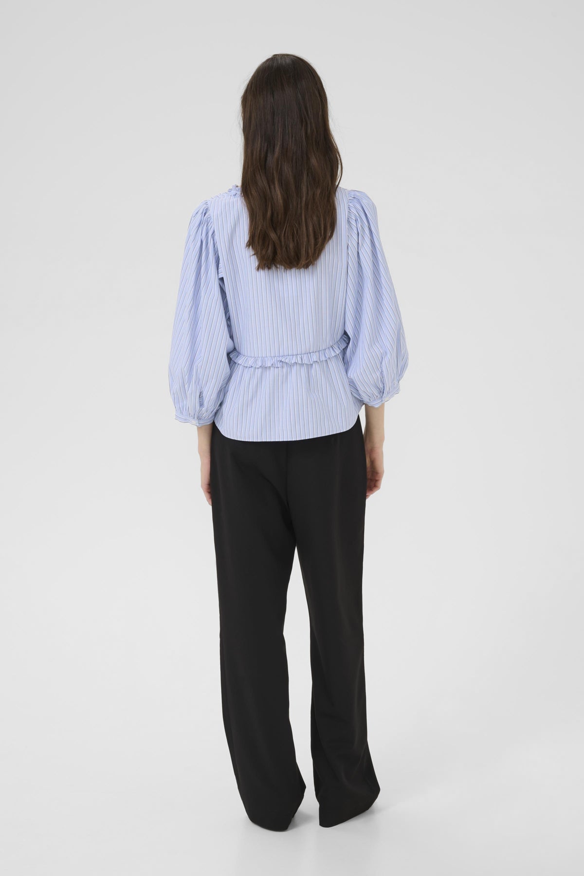 KBDanielle Blouse Subdued Blue Stripe - 108914 - 10105786