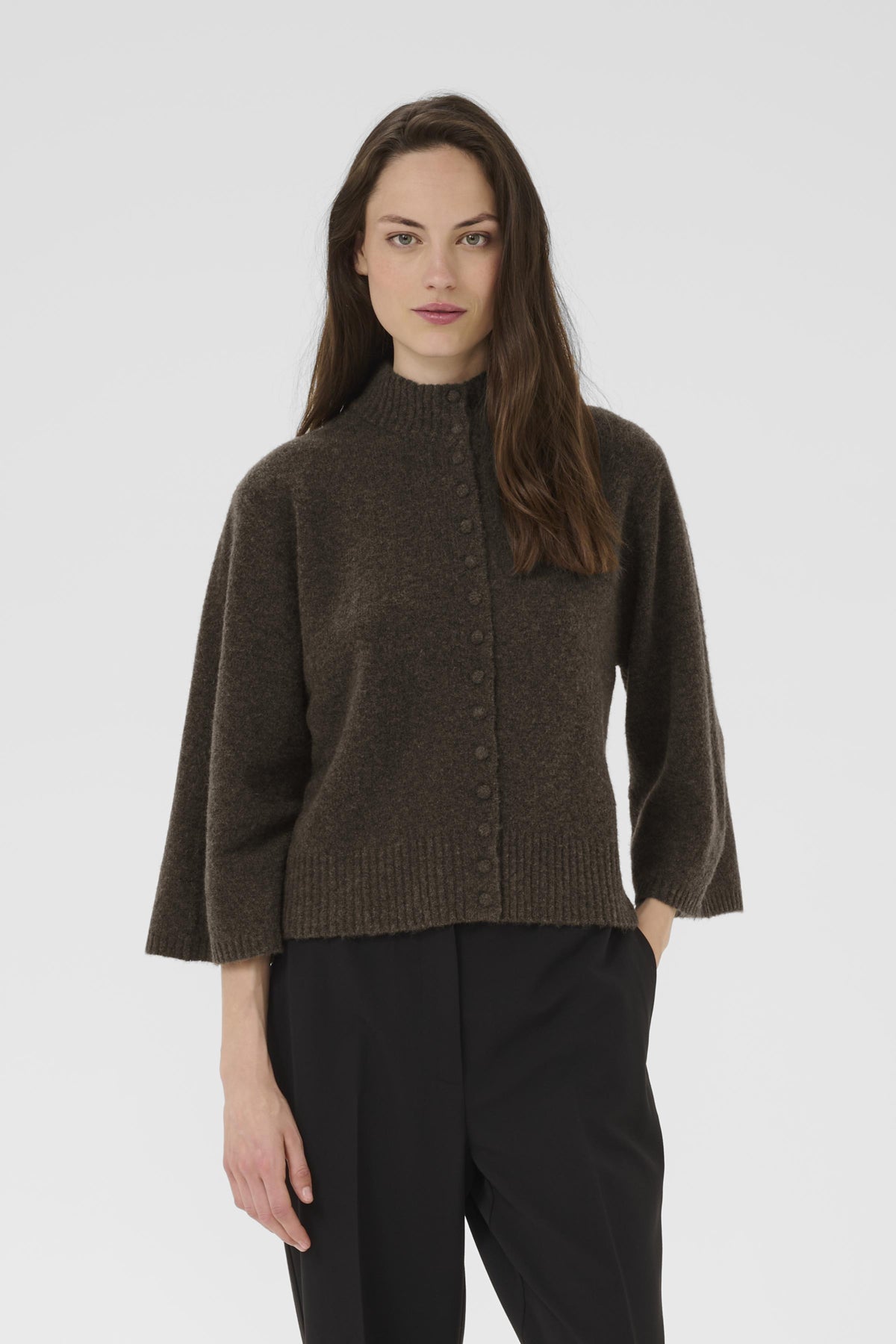 KBDream Cardigan Chocolate Chip Melange - 19080 - 10105802