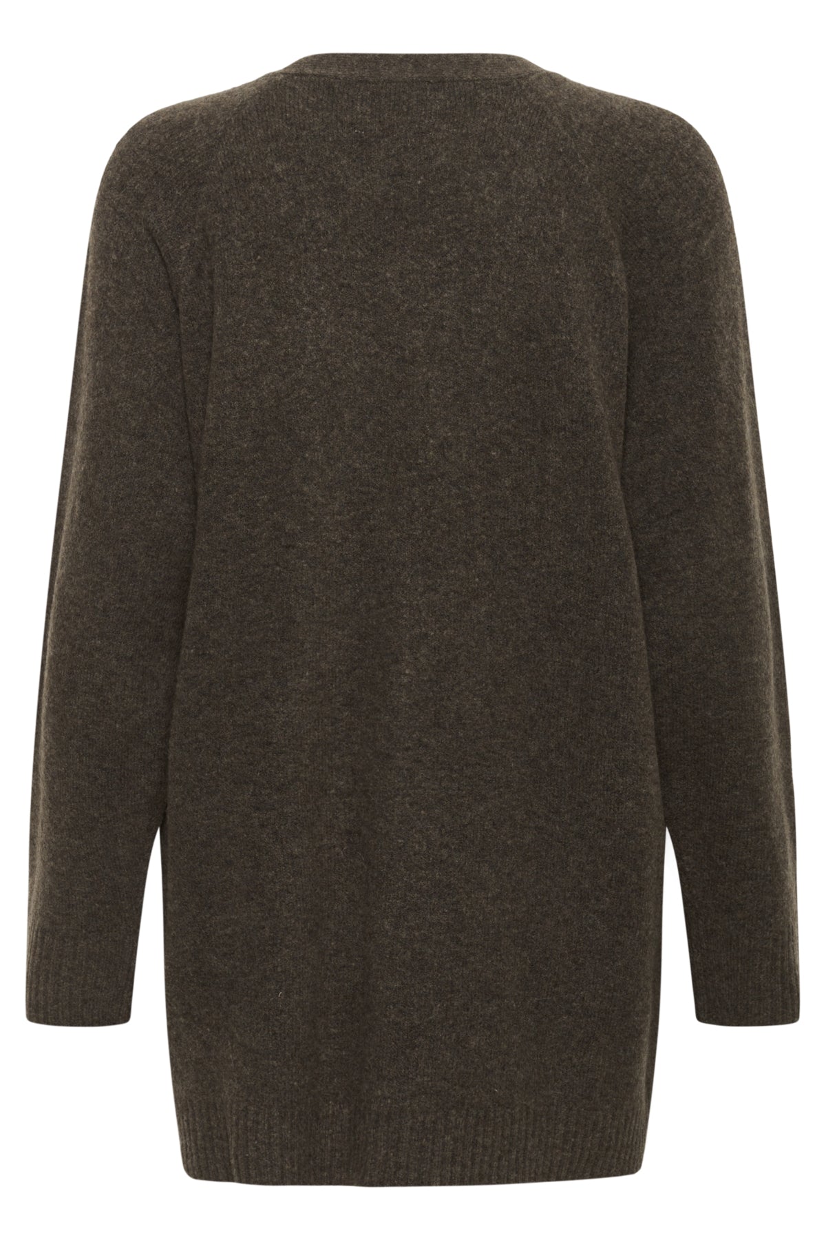 KBDream Long Cardigan Chocolate Chip Melange - 19080 - 10105803