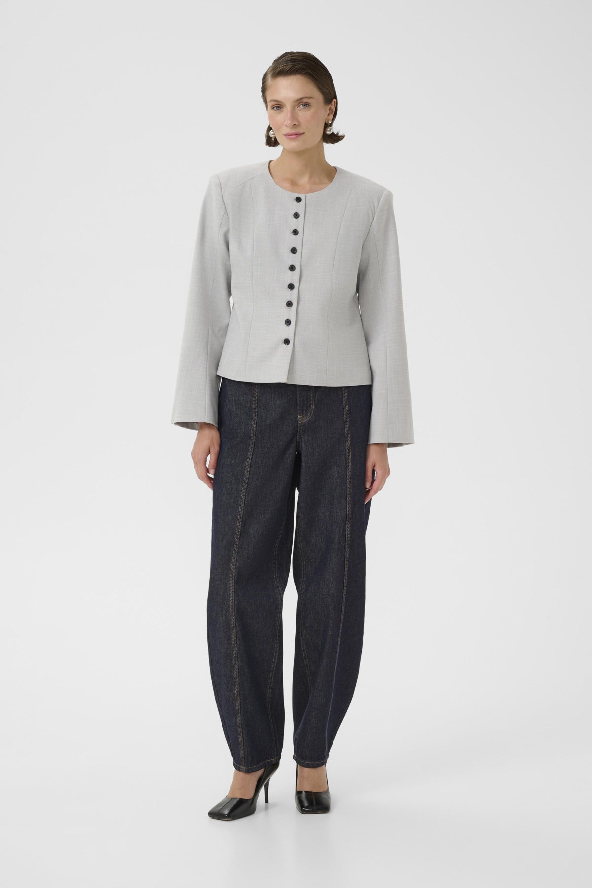 KBElena Jacket Flint Gray Melange - 1658031 - 10105827