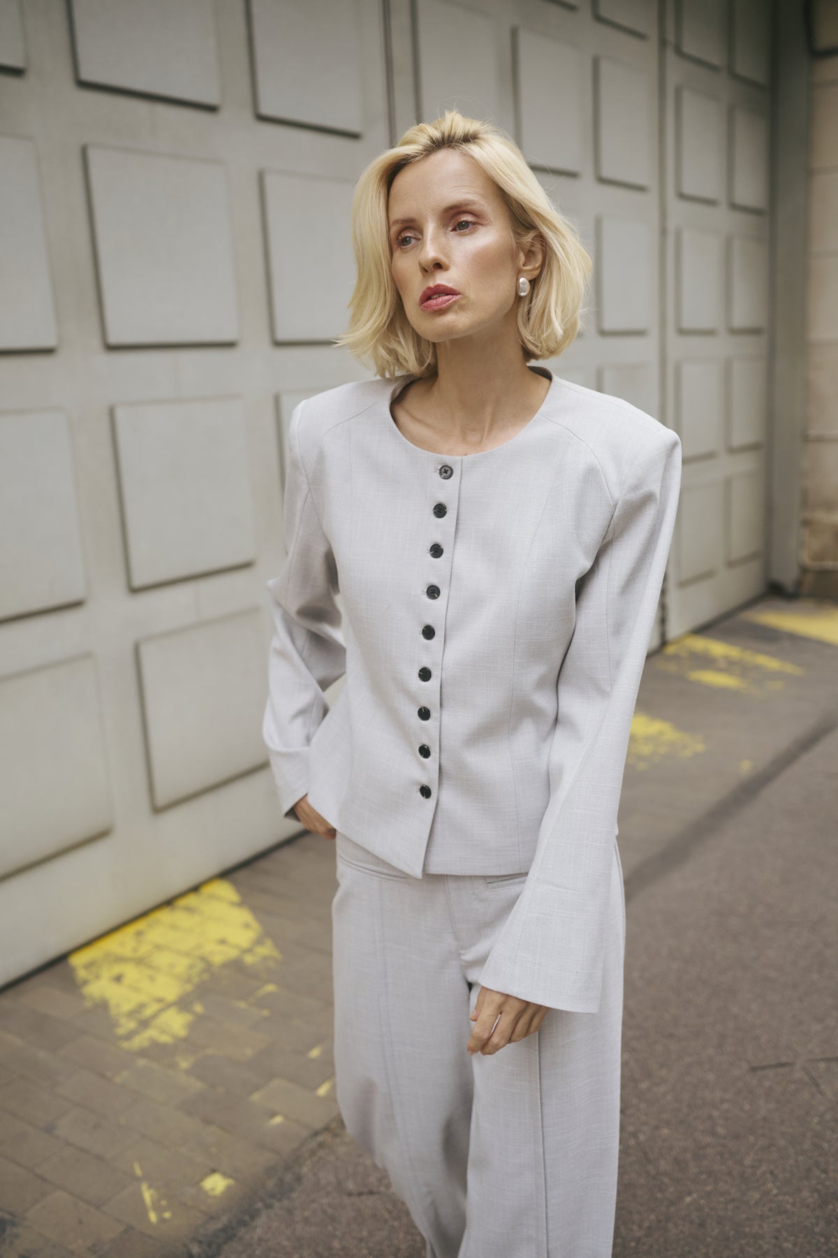 KBElena Jacket Flint Gray Melange - 1658031 - 10105827