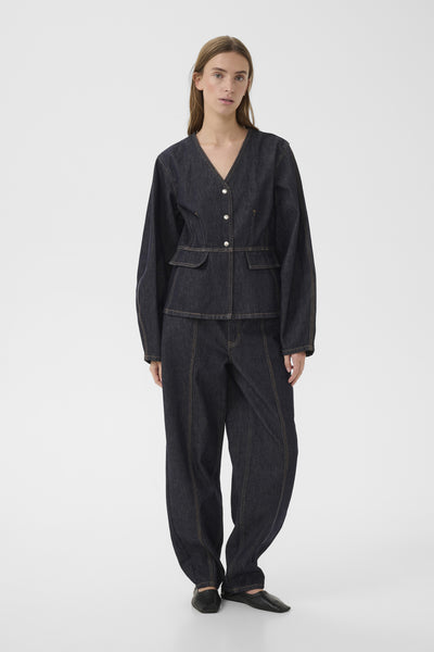 KBEvette Blazer Dark Blue Denim - 103368 - 10105840 Thumbnail