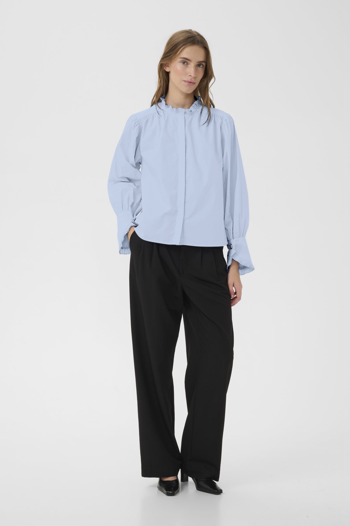 KBElse Blus Chambray Blue - 154030 - 10105865