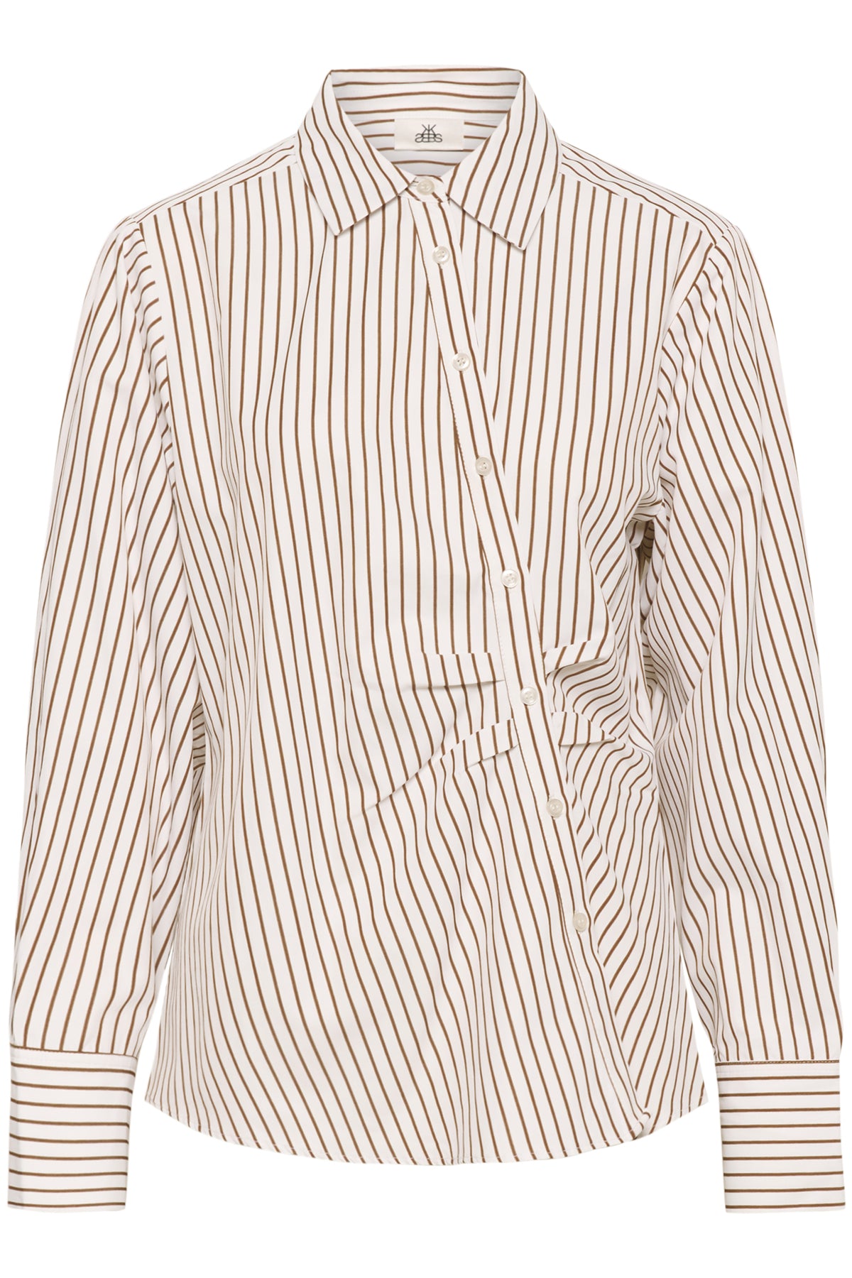 KBElmira Skjorta Cinnamon Stripe - 109217 - 10105867