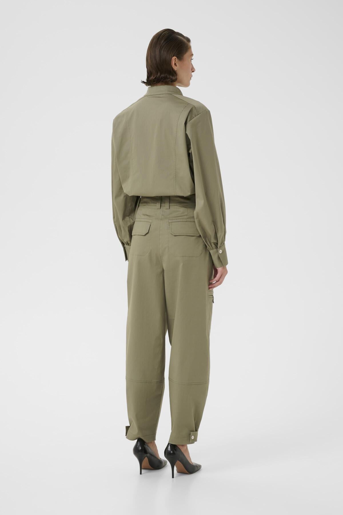 KBEgina Skjorta Deep Lichen Green - 180312 - 10105876