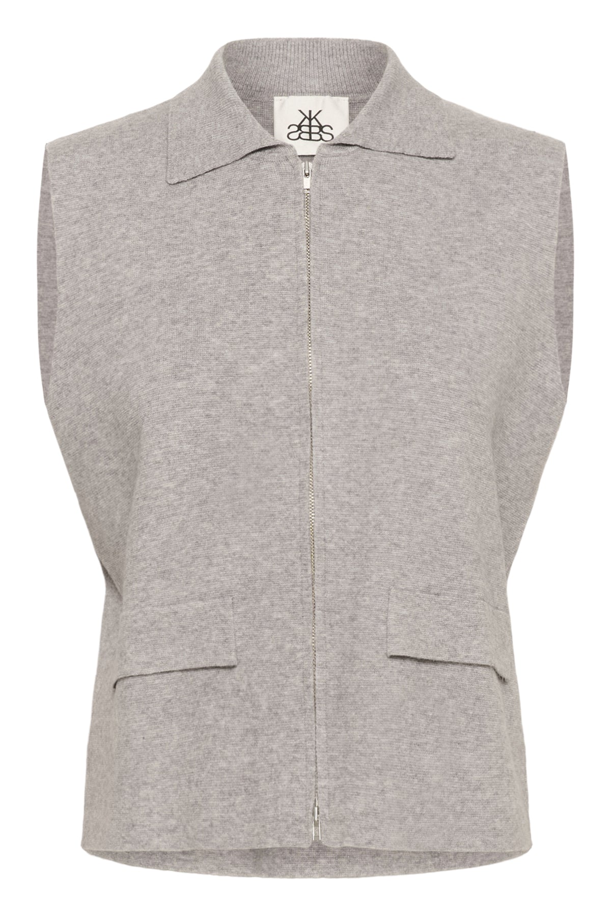 KBElvina Waistcoat Light Grey Melange - 109193 - 10105895