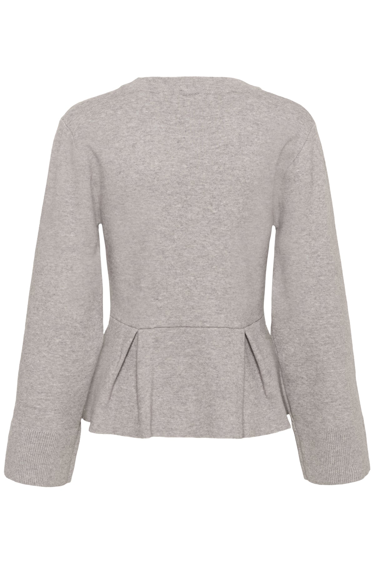 KBElvina Pullover Ljusgråmelerad - 109193 - 10105896