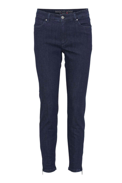 Magic fit Denim ins 72cm Mörkblå denim - 5226/625 Thumbnail