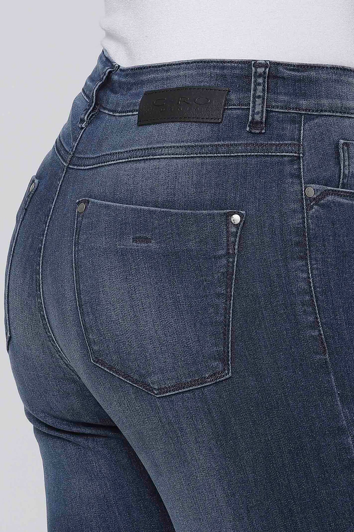Magic fit Denim ins 72cm Mörkblå m. slit - 5226/625