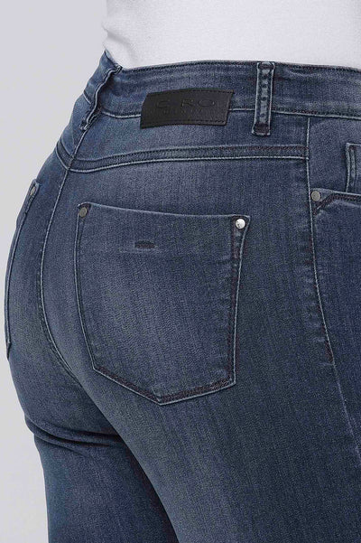 Magic fit Denim ins 72cm Mörkblå m. slit - 5226/625 Thumbnail