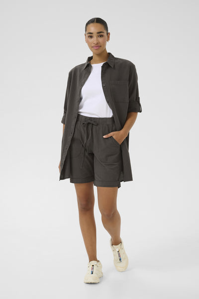 KAnaya Shorts Black Oyster - 10504239 Thumbnail