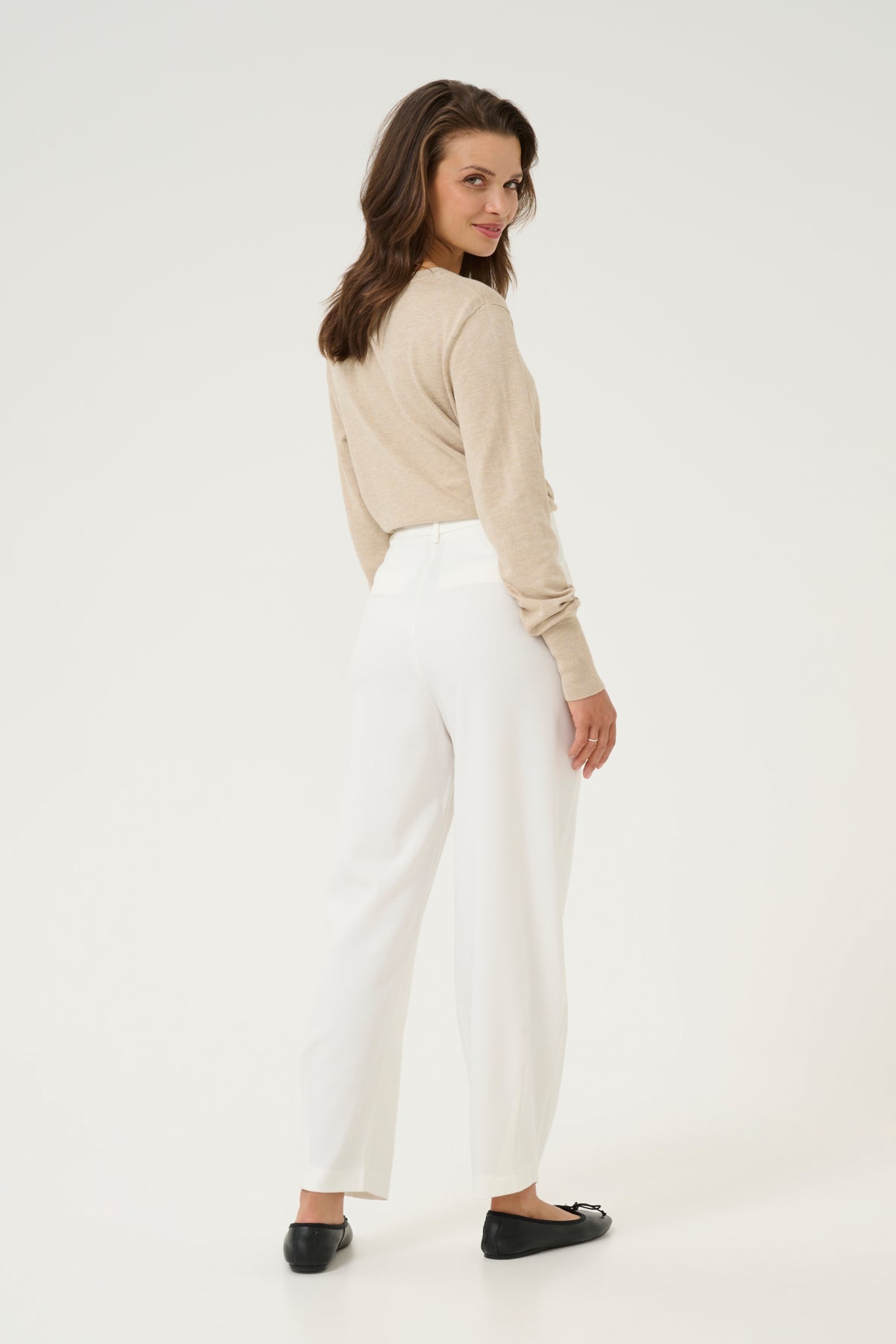 KAmerle Pants Suiting Chalk - 10504769