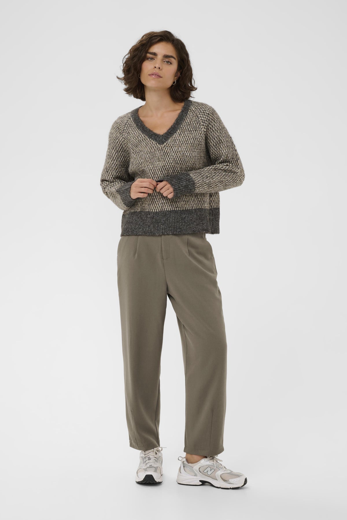 KAmerle Pants Suiting Morel - 10504769