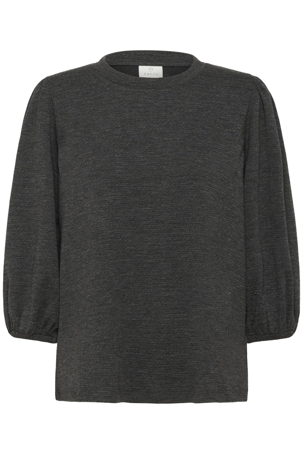 KAjanna Jerseyblus Svart Oyster
