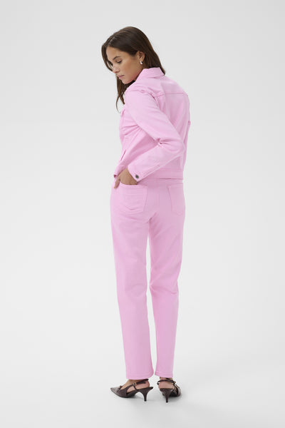 KAzelina Denim Jacket Pink Frosting - 152218 - 10506287 Thumbnail