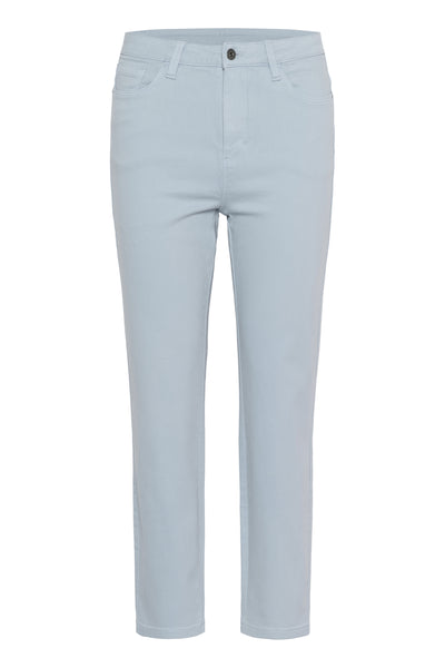 KAzelina HW Straight Jeans Soft Chambray - 10506341 Thumbnail
