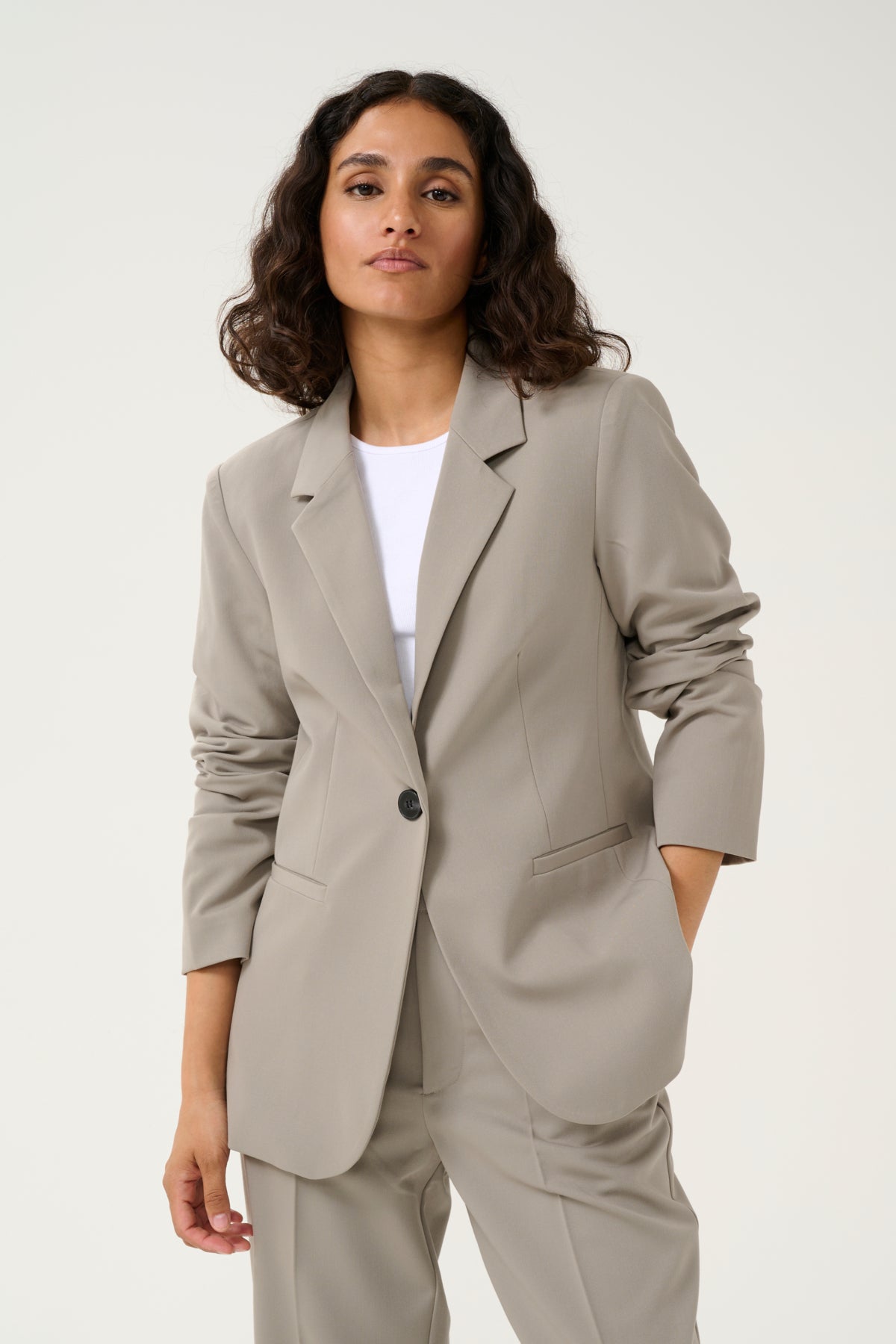 KAsakura Blazer Elephant Skin Melange - 10506684
