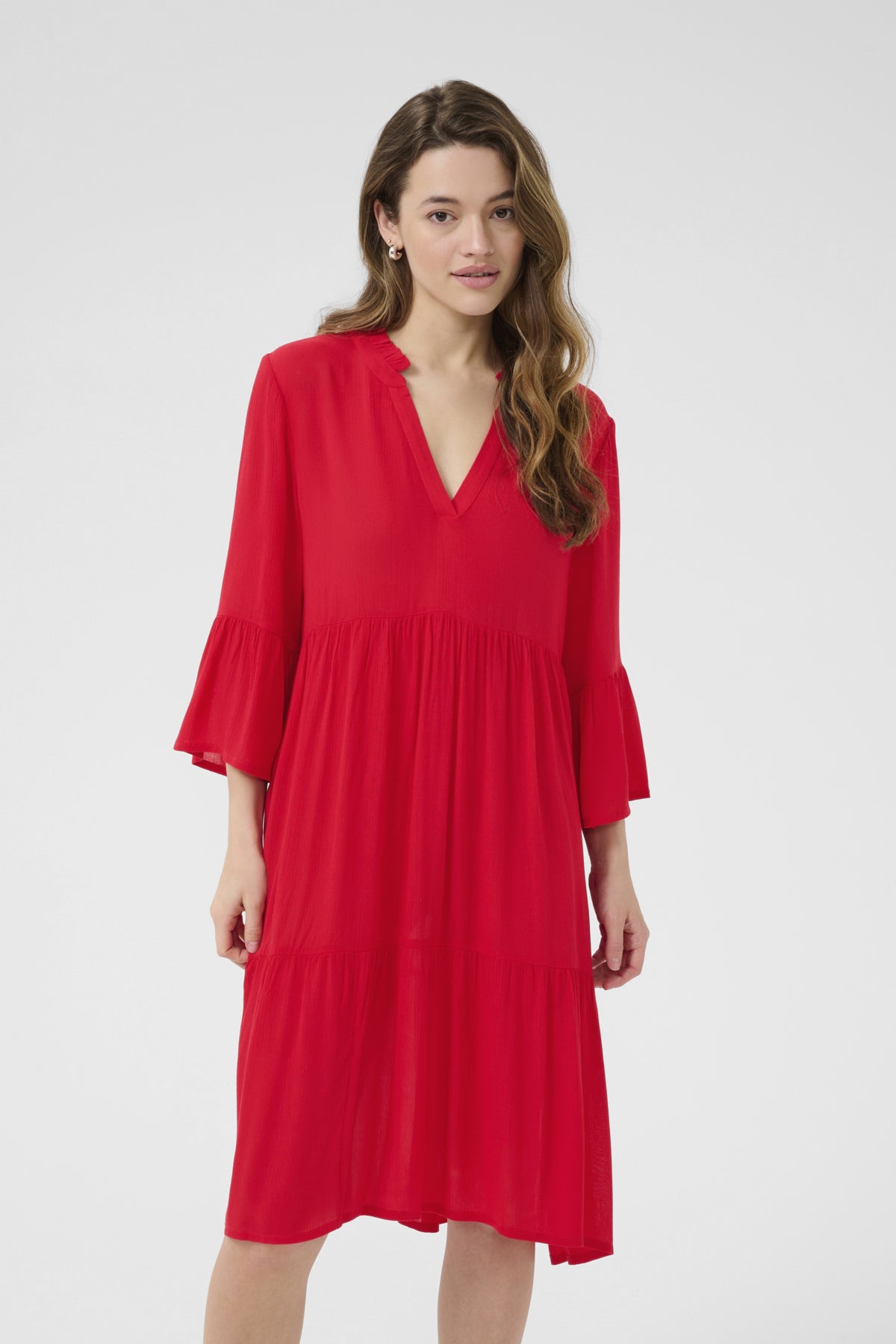 KAmarianah Amber Dress True Red - 10506685