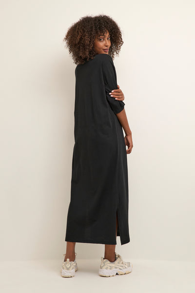 KAedna 1/2 Sleeve Dress Black deep - 10507351 Thumbnail