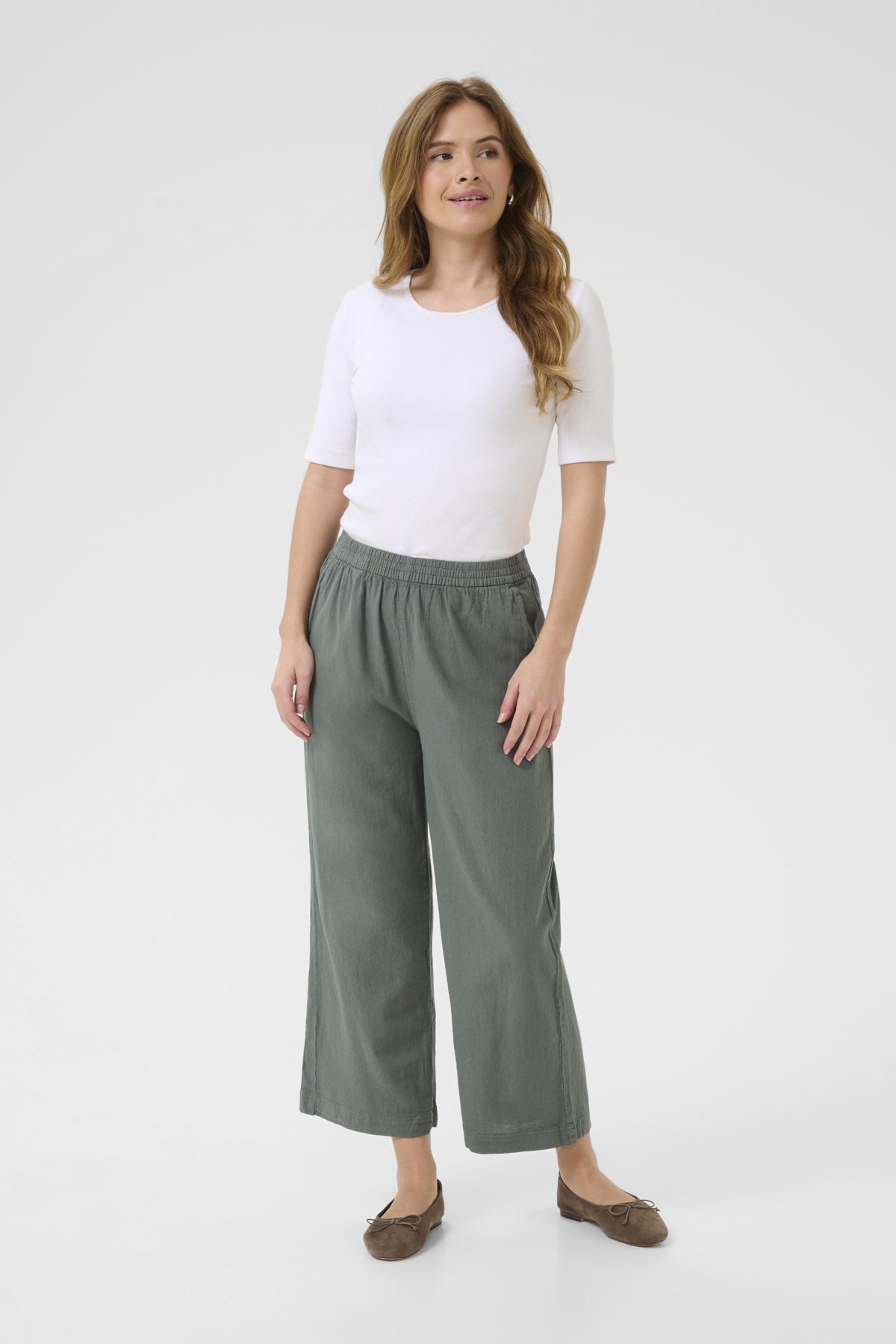 KAnaya Culotte Pants Balsam Green - 10507418