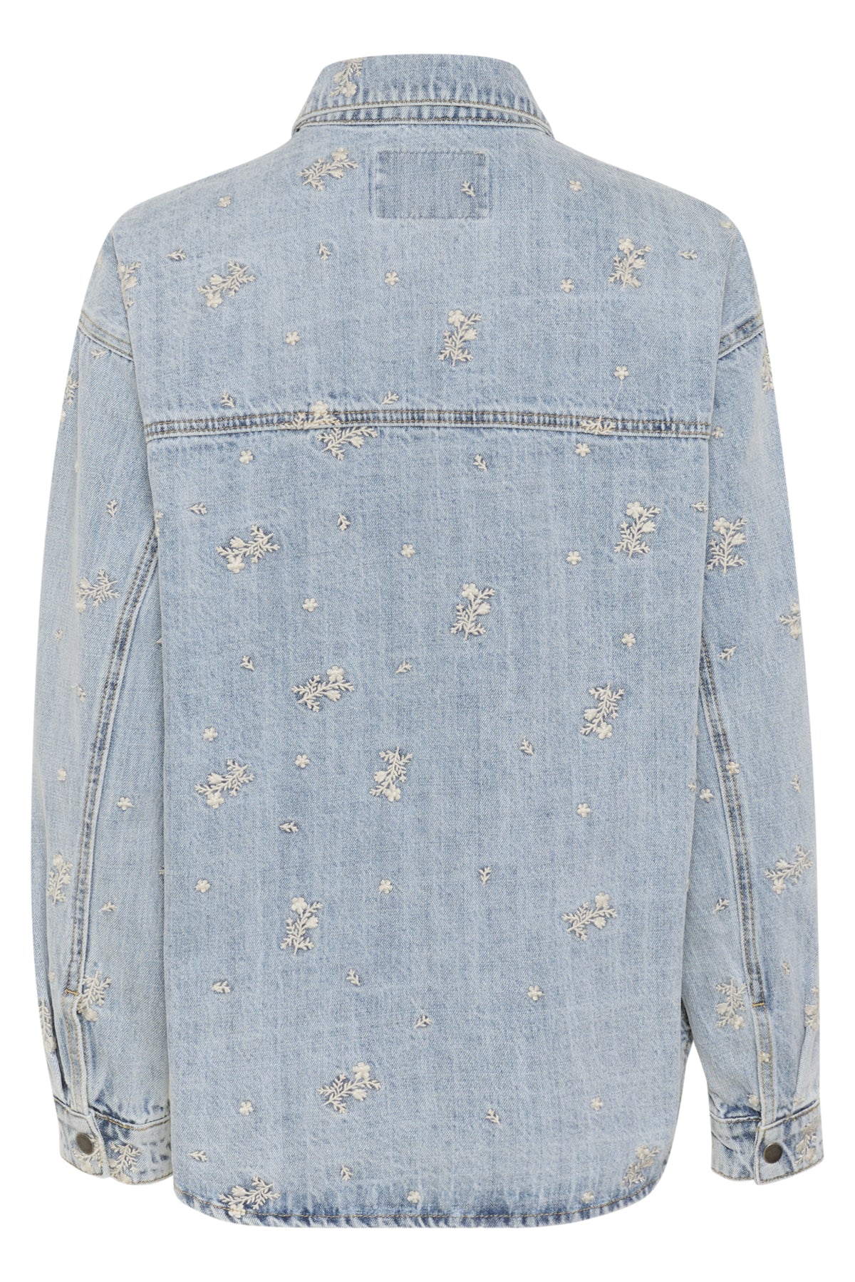 KAbabeth Denim Jacket Blue Denim/Feather Flower Emb. - 10507500