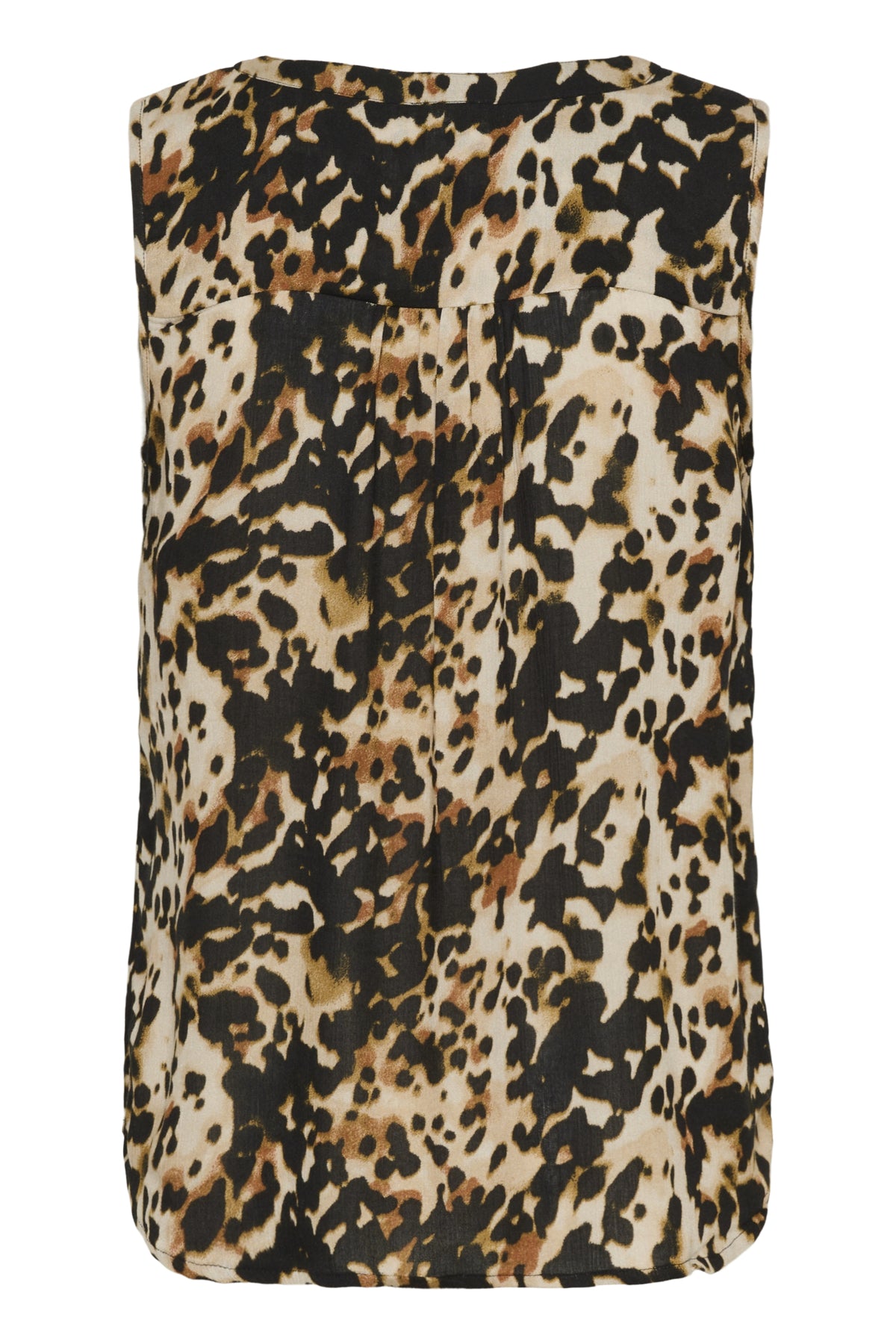 KAamber Top Printed Leopardmönstrad - 10508255