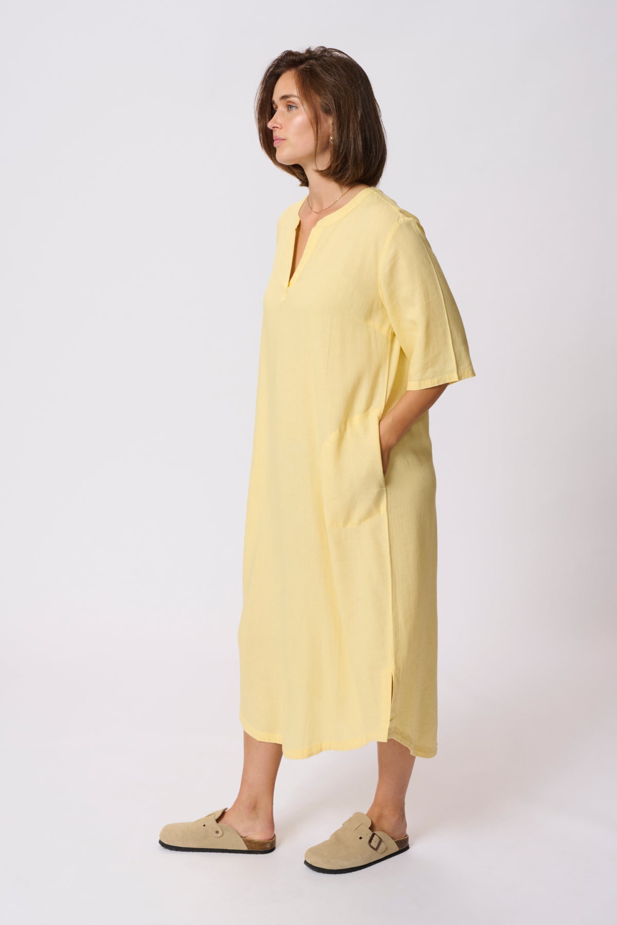 KAmilia Kaftan Klänning Halm - 10508312